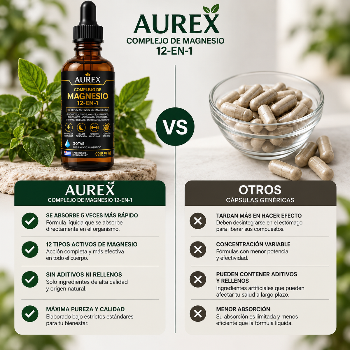 Aurex Complejo de magnesio