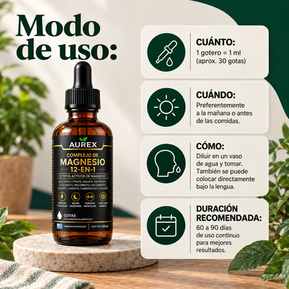 Aurex Complejo de magnesio