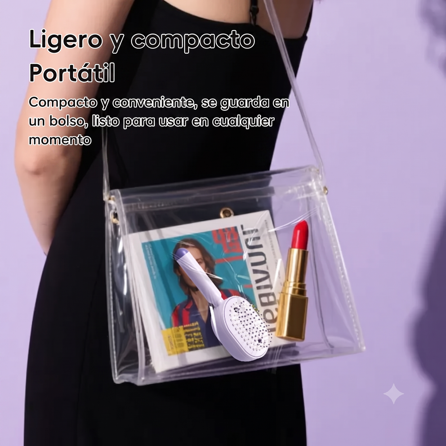 Cepillo masajeador eléctrico